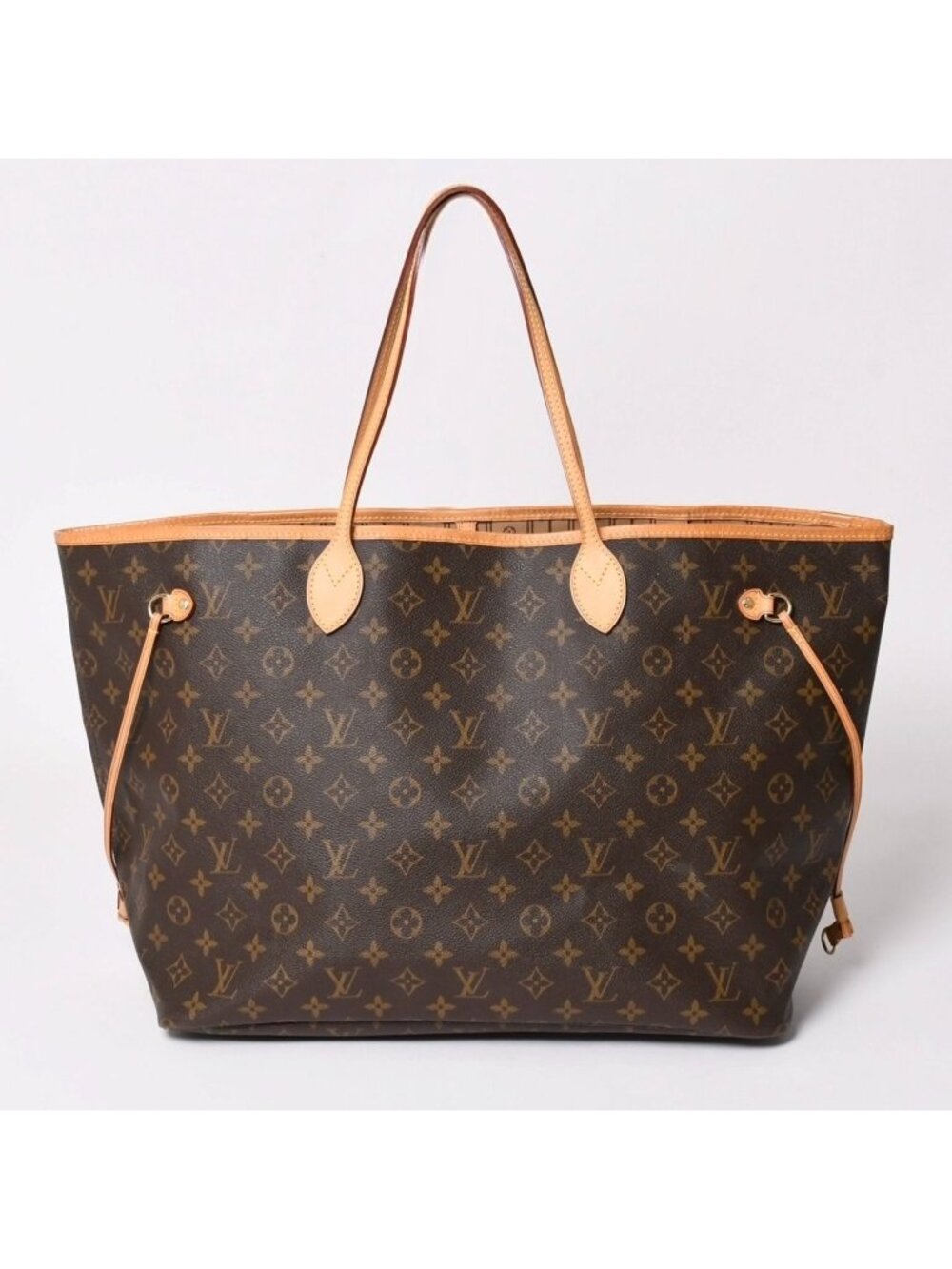 Louis Vuitton Neverfull GM Tote Bag Monogram Canvas Brown